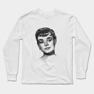 Audrey Hepburn Long Sleeve T-Shirt